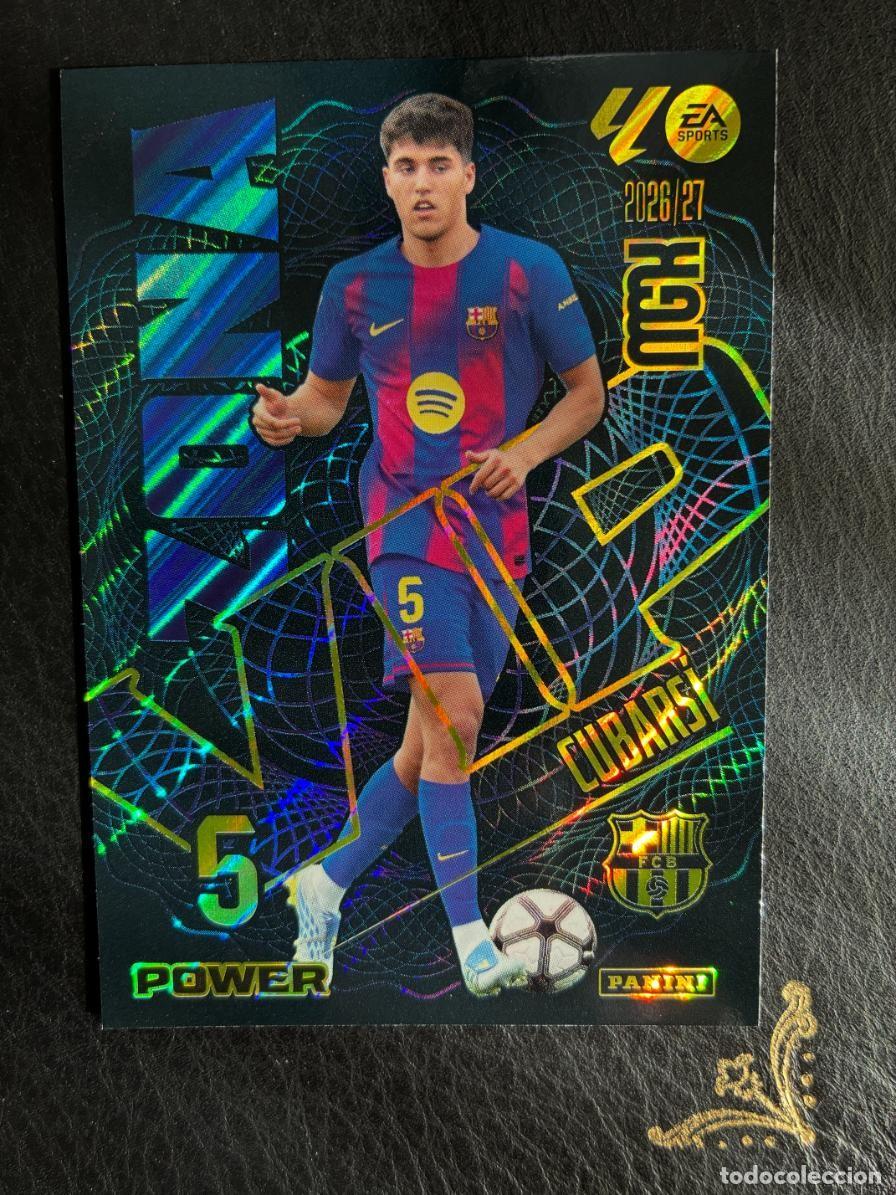 Cromos de f&uacute;tbol: 391P CUBARSI ZONA VIP POWER BARCELONA MEGACRACKS MGK 2026 2027 26 27 PANINI