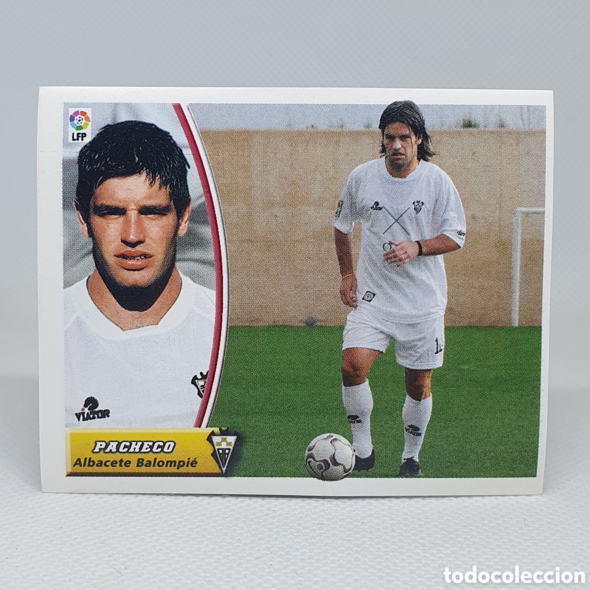 Cromos de f&uacute;tbol: ⚽️ CROMO D FUTBOL PACHECO ALBACETE ULTIMOS FICHAJES N.43 LIGA 2003-2004 ESTAMPAS EDICIONES ESTE LIGA