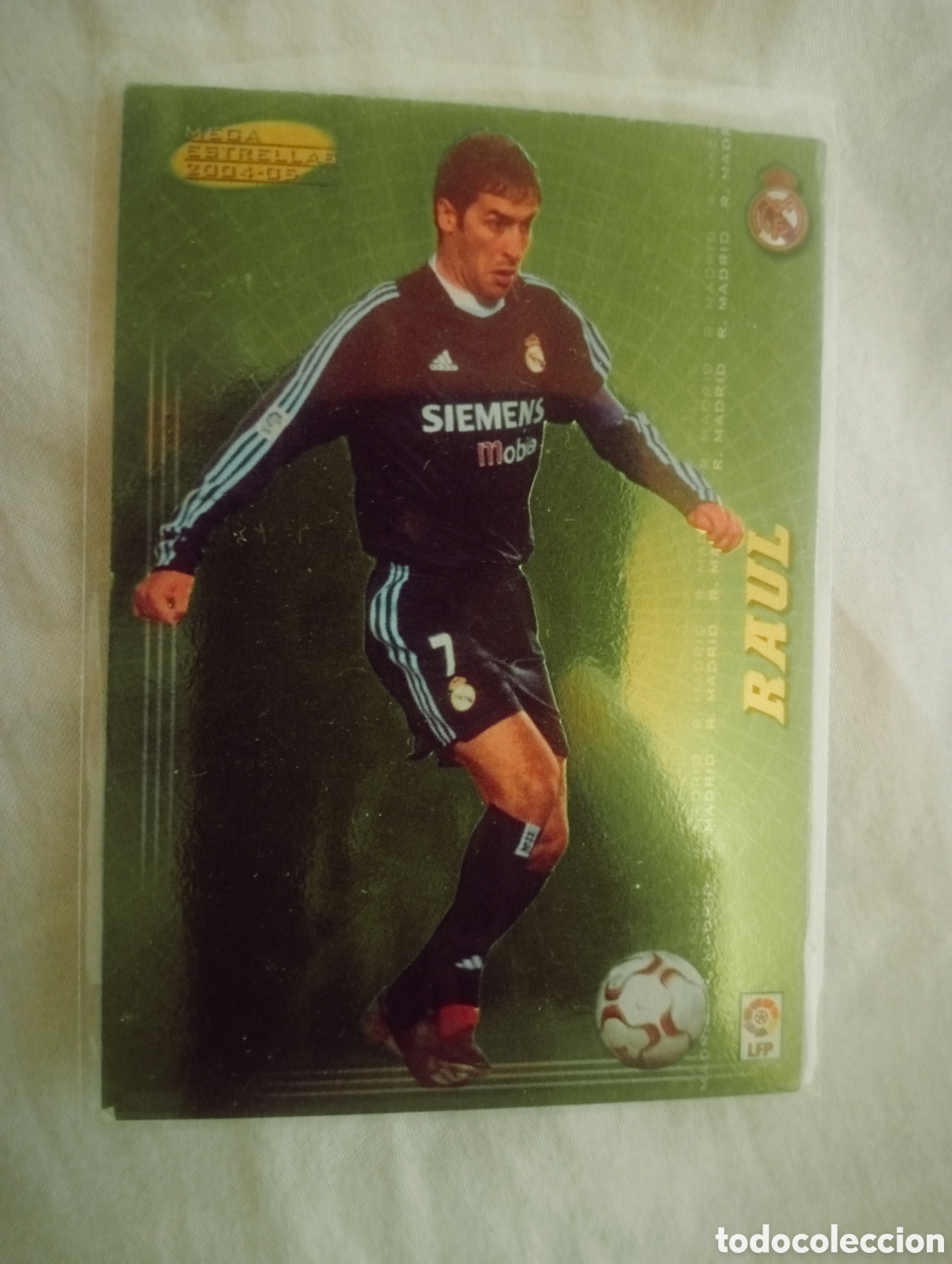 Cromos de f&uacute;tbol: Ra&uacute;l 414 Mega Estrella - Megacracks 04/05