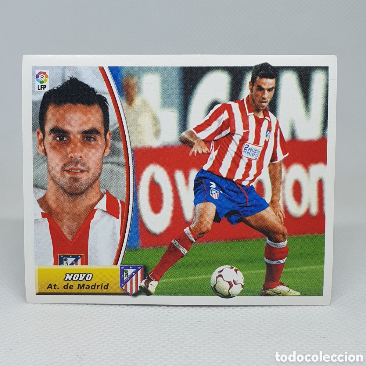 Cromos de f&uacute;tbol: ⚽️ CROMO DE FUTBOL NOVO ATLETICO DE MADRID ULTIMOS FICHAJES N.35 LIGA 2003-2004 ESTAMPAS ESTE