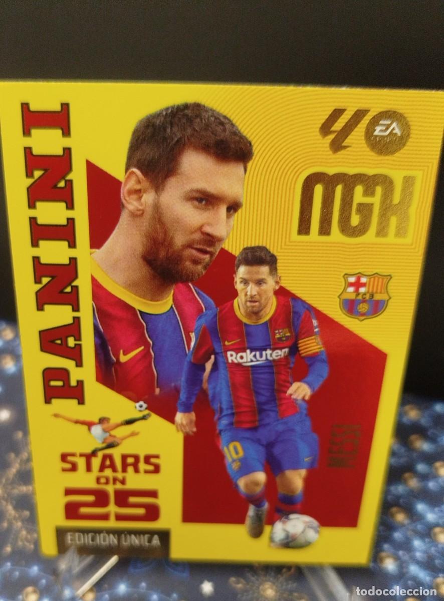 Cromos de f&uacute;tbol: Cromo 440 Stars On 25 Messi MGK 26/27