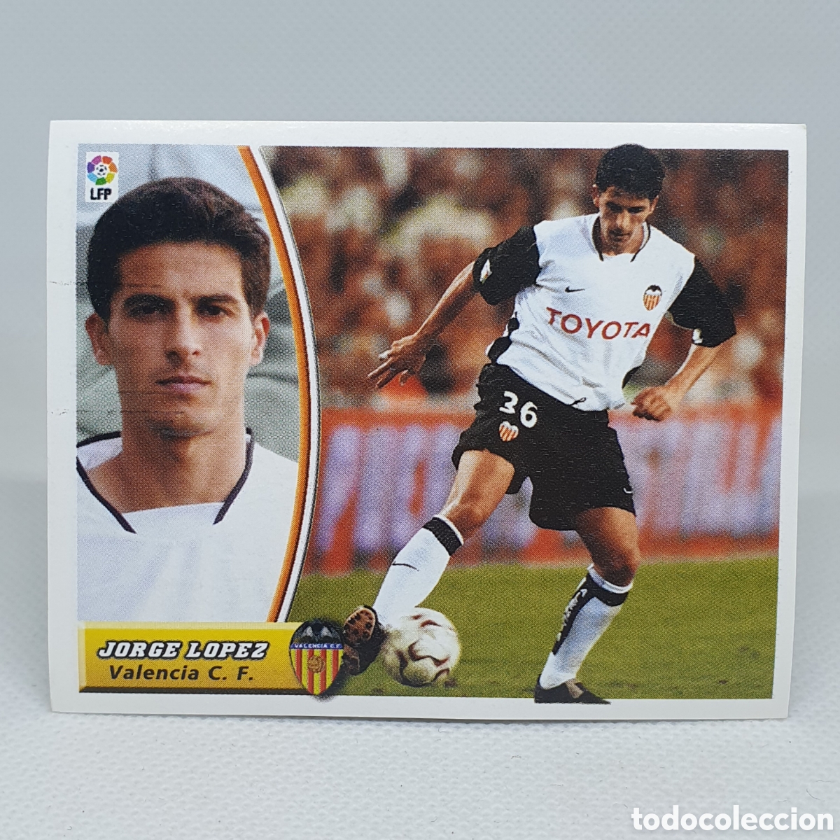 Cromos de f&uacute;tbol: ⚽️ CROMO DE FUTBOL JORGE LOPEZ ULTIMOS FICHAJES N.34 LIGA 2003-2004 ESTAMPAS EDICIONES ESTE LIGA 03