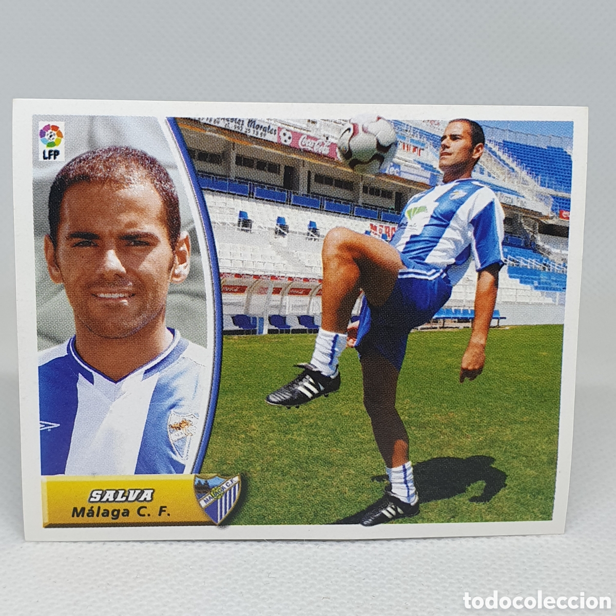 Cromos de f&uacute;tbol: ⚽️ CROMO DE FUTBOL SALVA MALAGA ULTIMOS FICHAJES N.47 LIGA 2003-2004 ESTAMPAS EDICIONES ESTE LIGA 03