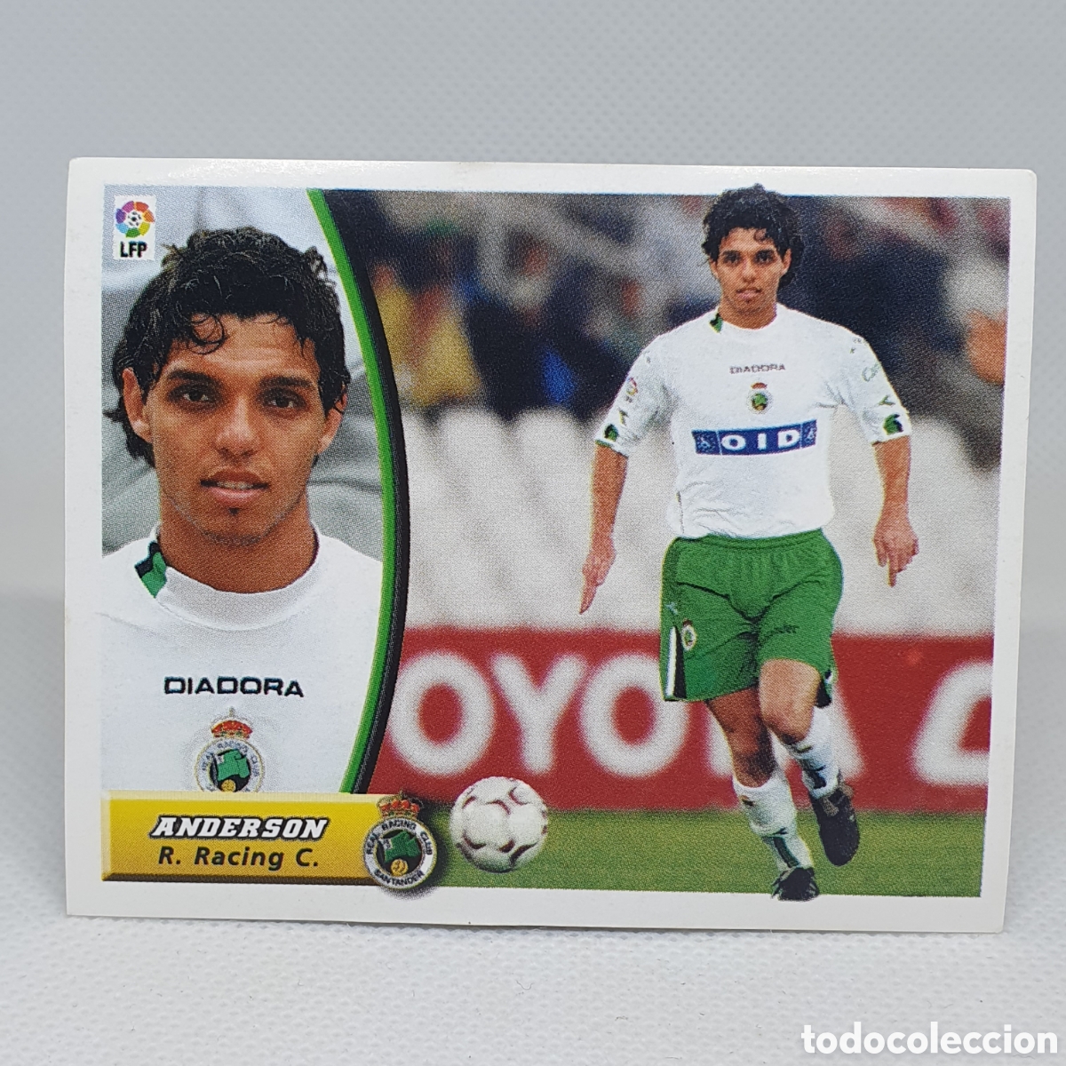 Cromos de f&uacute;tbol: ⚽️ CROMO DE FUTBOL ANDERSON RACING ULTIMOS FICHAJES N.16 BIS LIGA 2003-2004 ESTAMPAS EDICIONES ESTE
