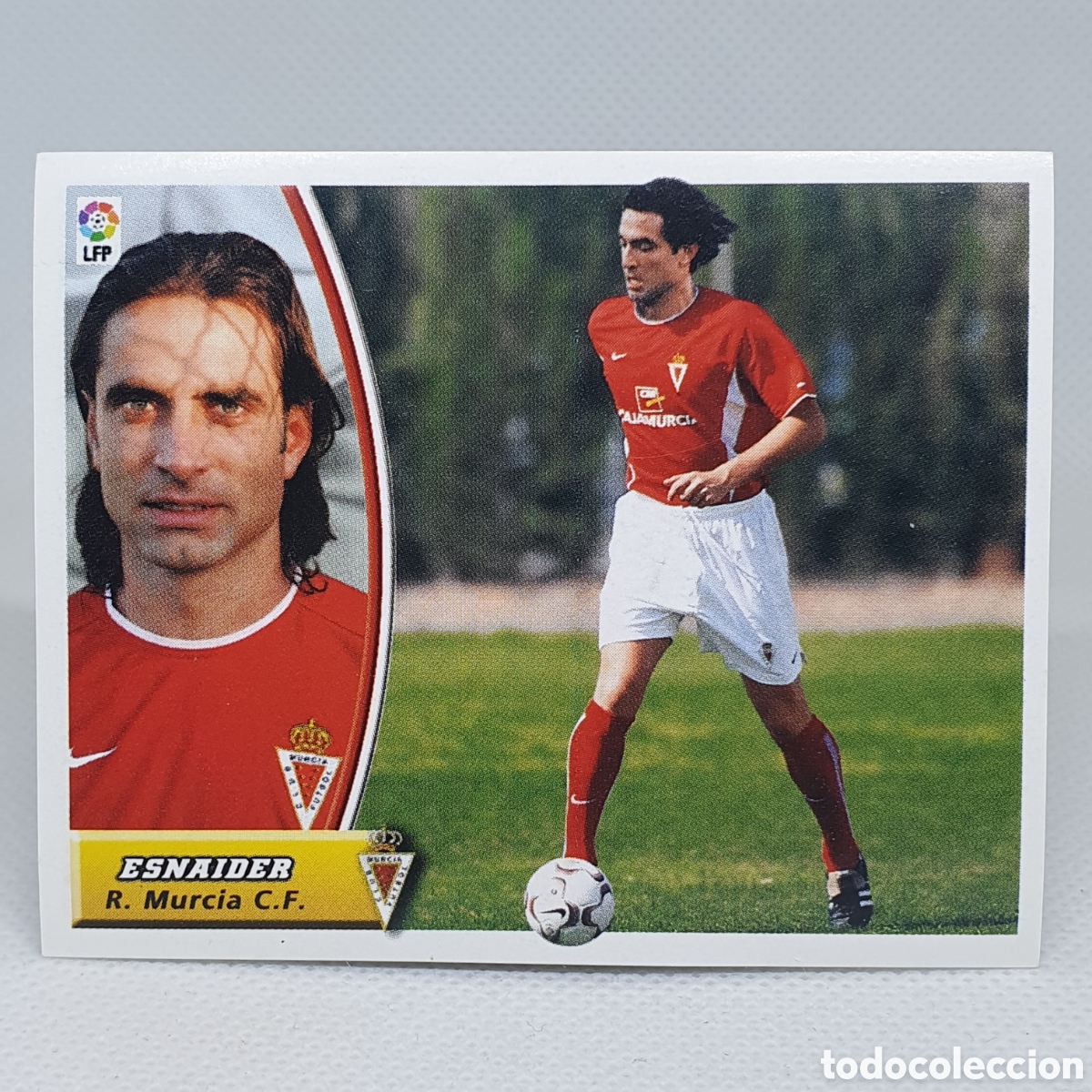 Cromos de f&uacute;tbol: ⚽️ CROMO DE FUTBOL ESNAIDER MURCIA ULTIMOS FICHAJES N.30 LIGA 2003-2004 ESTAMPAS EDICIONES ESTE LIGA