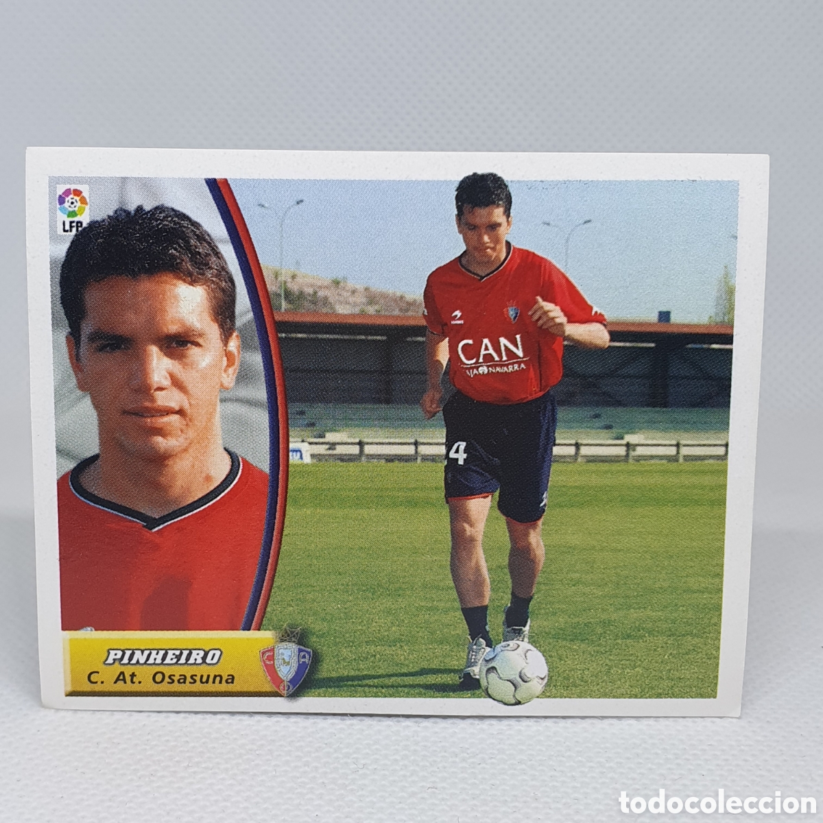 Cromos de f&uacute;tbol: ⚽️ CROMO D FUTBOL PINHEIRO OSASUNA ULTIMOS FICHAJES N.31 LIGA 2003-2004 ESTAMPAS EDICIONES ESTE LIGA