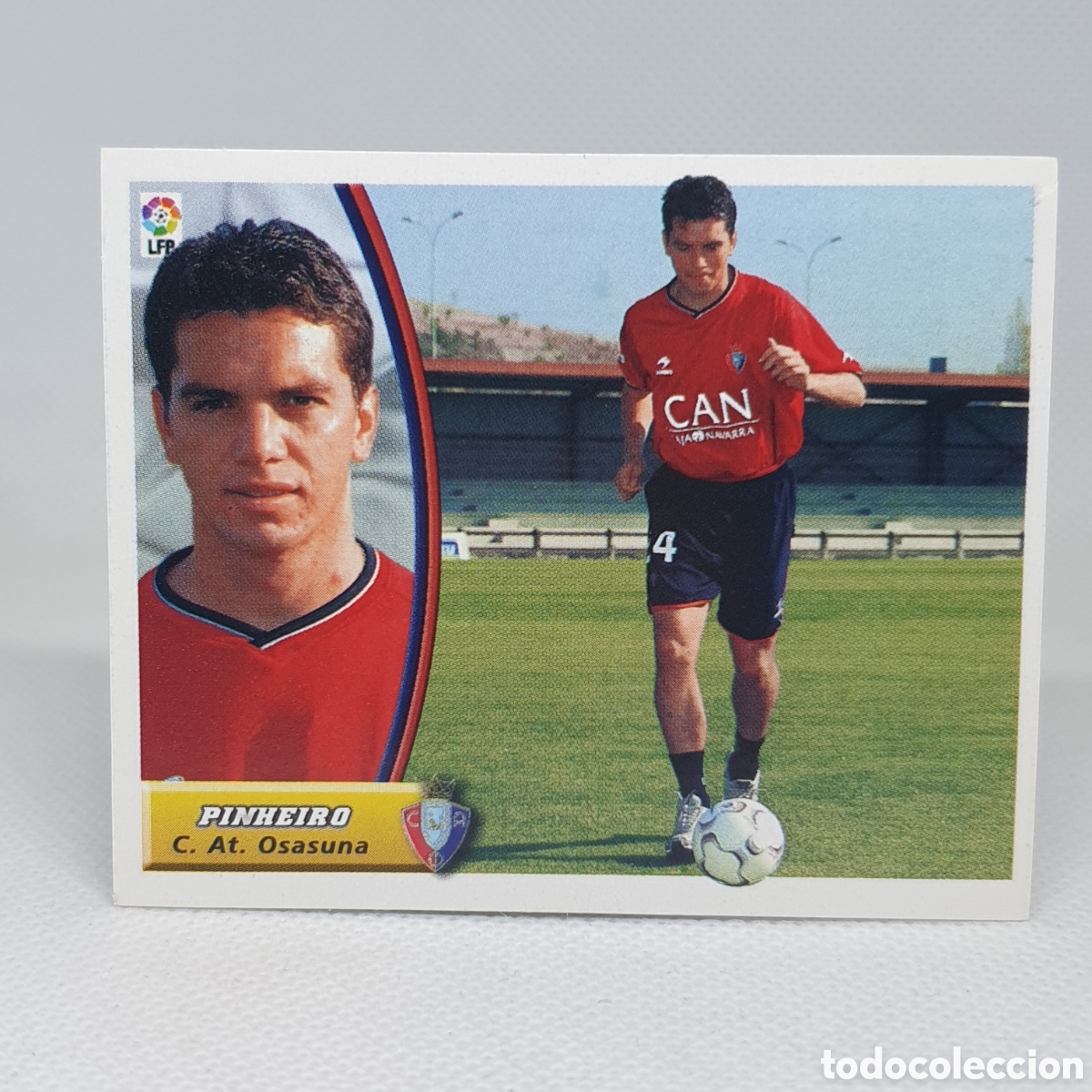 Cromos de f&uacute;tbol: ⚽️ CROMO D FUTBOL PINHEIRO OSASUNA ULTIMOS FICHAJES N.31 LIGA 2003-2004 ESTAMPAS EDICIONES ESTE LIGA