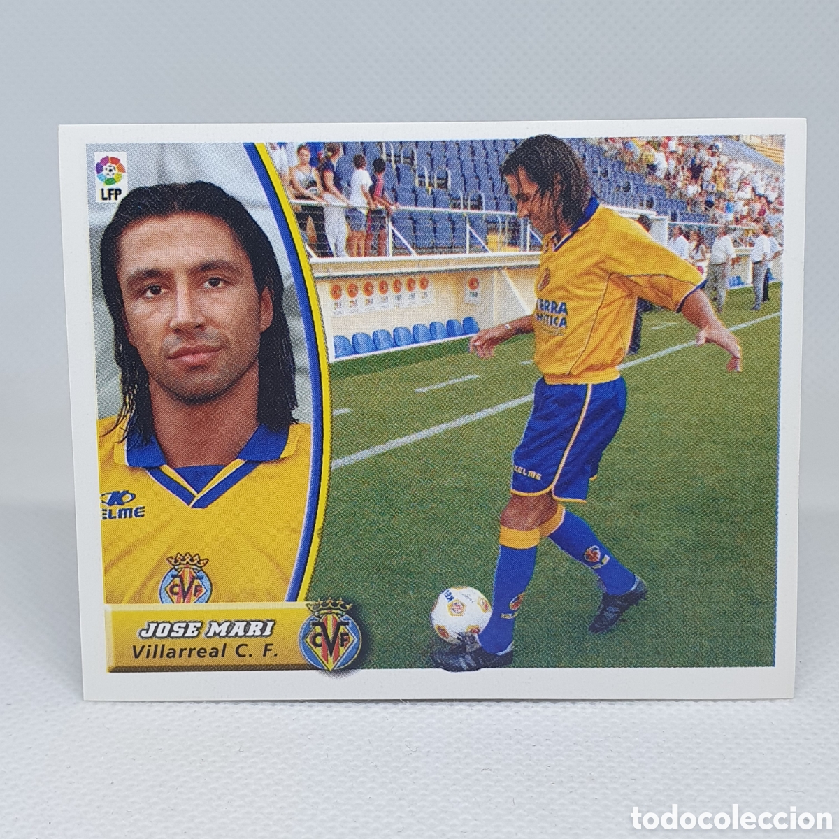 Cromos de f&uacute;tbol: ⚽️ CROMO DE FUTBOL JOSE MARI VILLARREAL ULTIMOS FICHAJES N.13 LIGA 2003-2004 ESTAMPAS EDICIONES ESTE