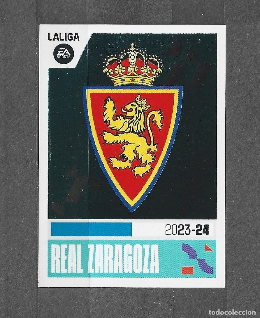 Cromos de f&uacute;tbol: Liga este 23/24 - Escudo 2&ordf; - N&ordm; 22 - Real Zaragoza