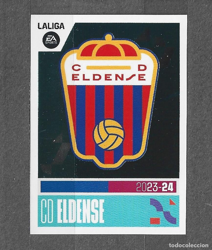 Cromos de f&uacute;tbol: Liga este 23/24 - Escudo 2&ordf; - N&ordm; 9 - CD Eldense