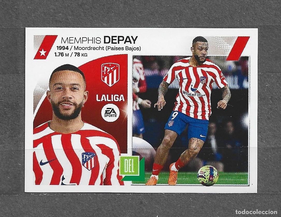 Cromos de f&uacute;tbol: Liga este 23/24 - Depay - N&ordm; 19 - Atl&eacute;tico