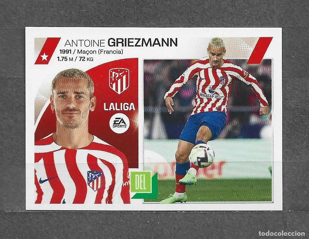 Cromos de f&uacute;tbol: Liga este 23/24 - Griezmann - N&ordm; 18 - Atl&eacute;tico