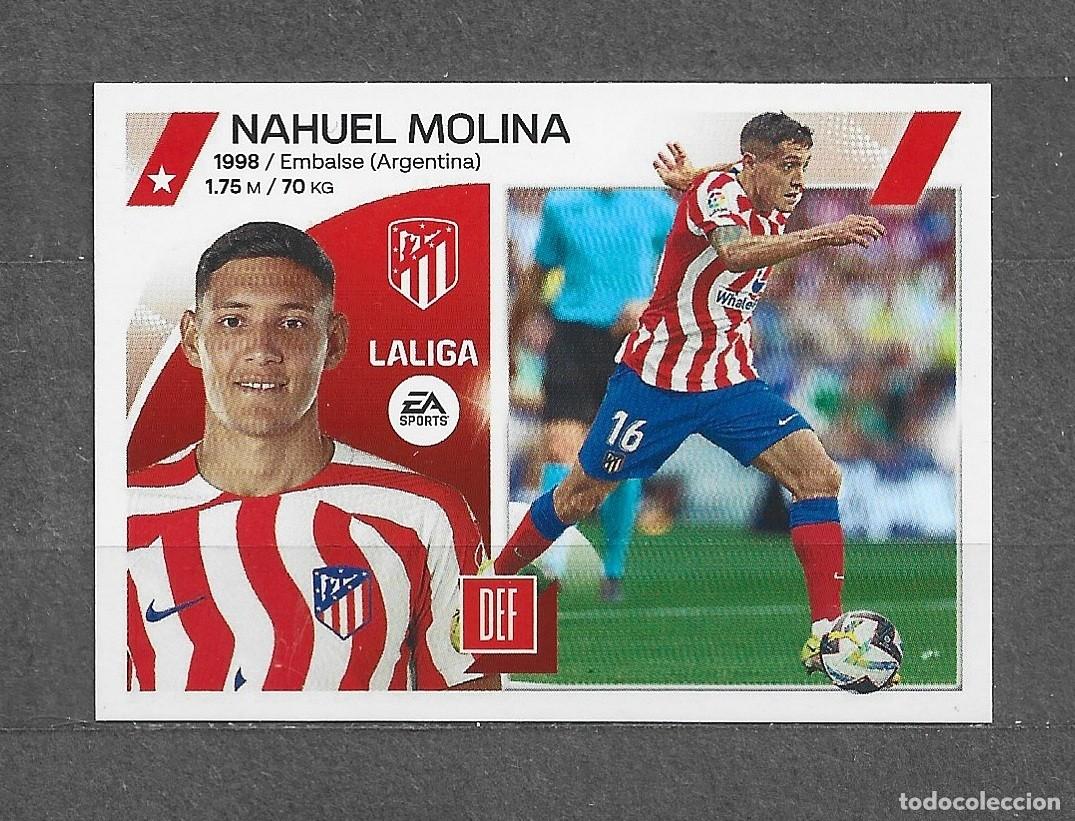 Cromos de f&uacute;tbol: Liga este 23/24 - Mahuel Molina - N&ordm; 5 - Atl&eacute;tico