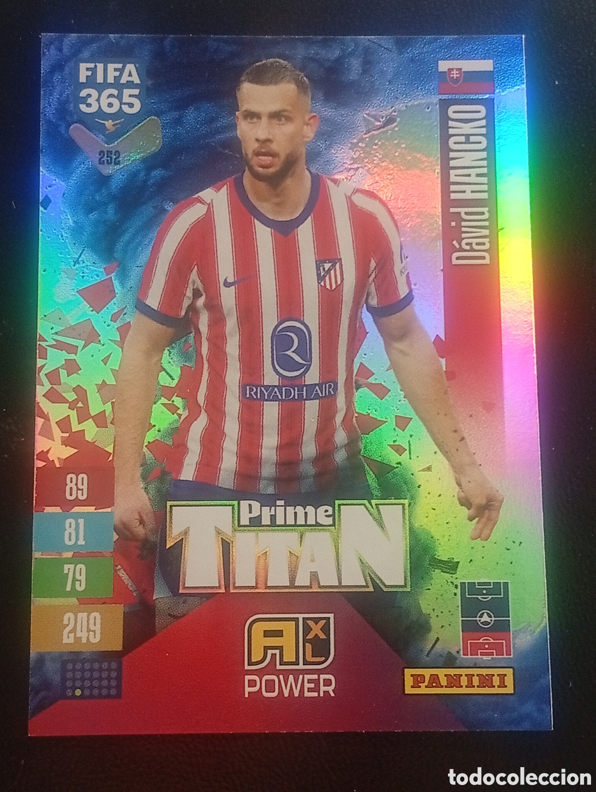 Fu&szlig;ball-Sticker: 272 tit&aacute;n HANCKO ATL&Eacute;TICO DE MADRID FIFA 365 ADRENALYN XL 2026 2027 26 27 CROMOS CARDS PANINI TOPPS