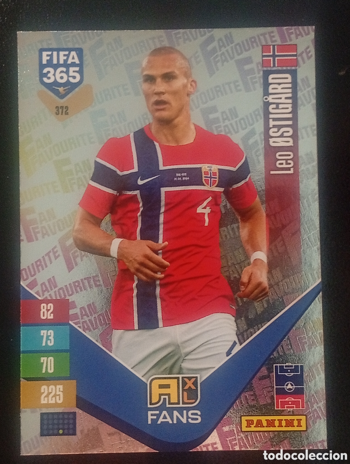 Cromos de f&uacute;tbol: 372 fans OSTIGAR NORWEY FIFA 365 ADRENALYN XL 2026 2027 26 27 CROMOS CARDS PANINI TOPPS