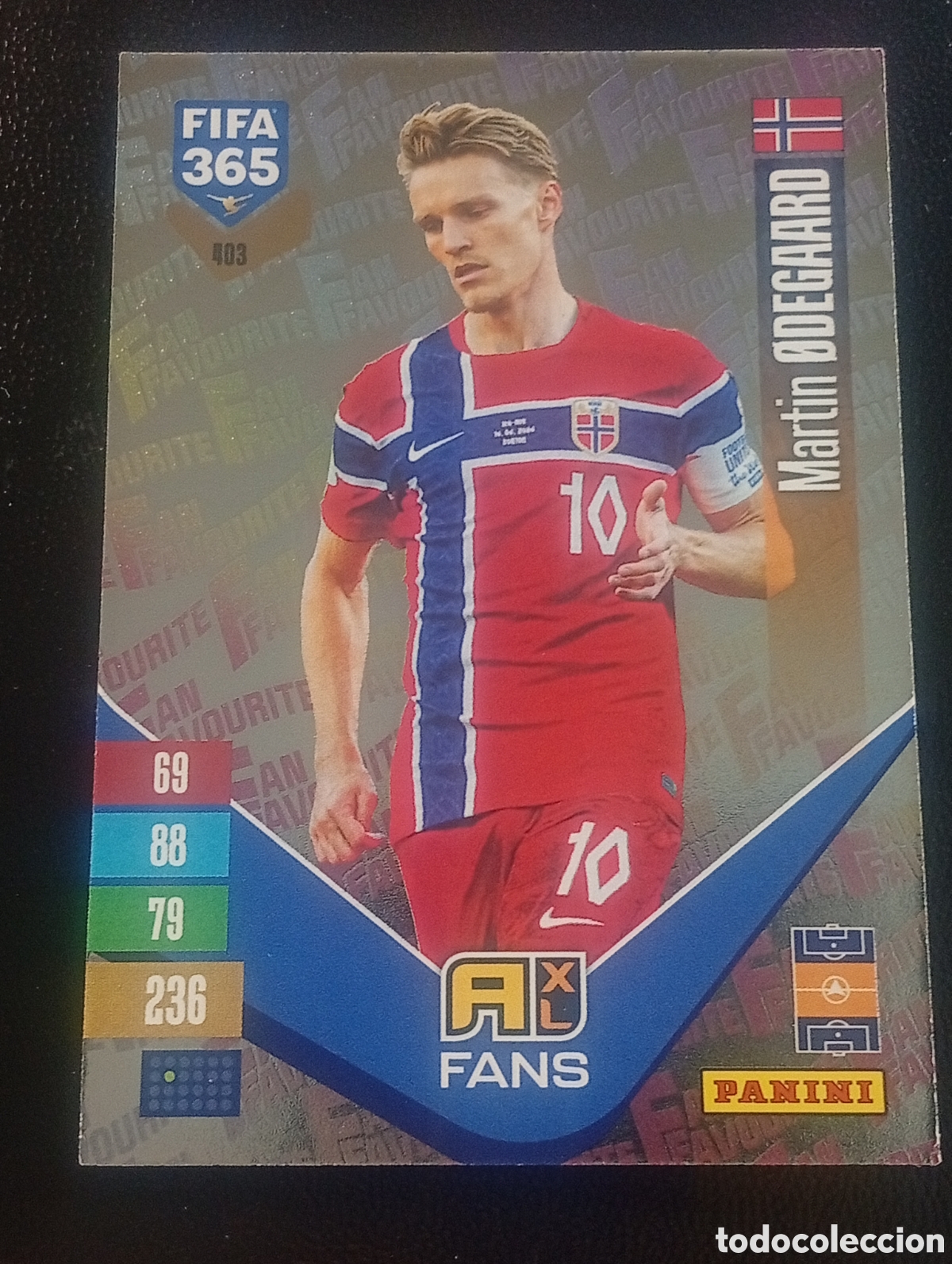 Cromos de f&uacute;tbol: 403 ODEGAARD NORUEGA FIFA 365 ADRENALYN XL 2026 2027 26 27 CROMOS CARDS PANINI TOPPS