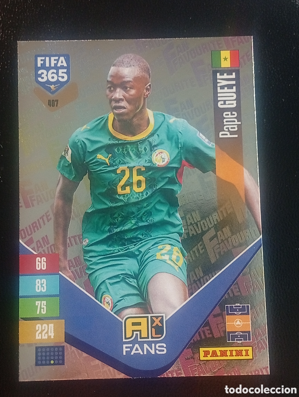 Cromos de f&uacute;tbol: 407 GUEYE FIFA 365 ADRENALYN XL 2026 2027 26 27 CROMOS CARDS PANINI TOPPS