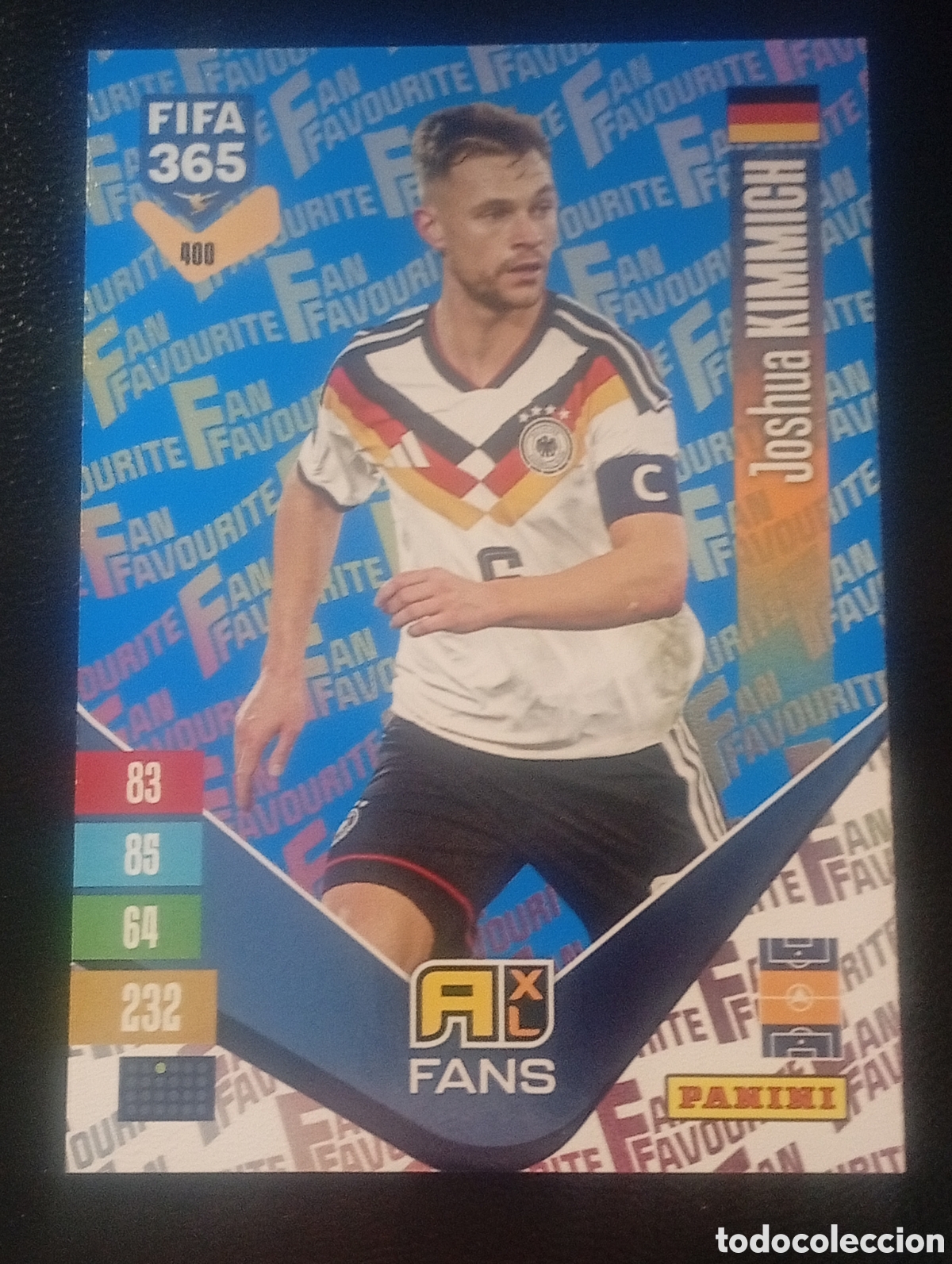 Football Stickers: 400 paralela blue KIMMICH GERMANY FIFA 365 ADRENALYN 2026 2027 26 27 CARDS PANINI TOPPS ALEMANIA