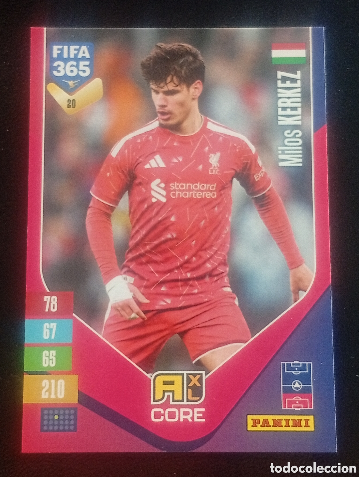 Cromos de f&uacute;tbol: 20 KERKEZ LIVERPOOL FIFA 365 ADRENALYN 2026 2027 26 27 CARDS PANINI TOPPS