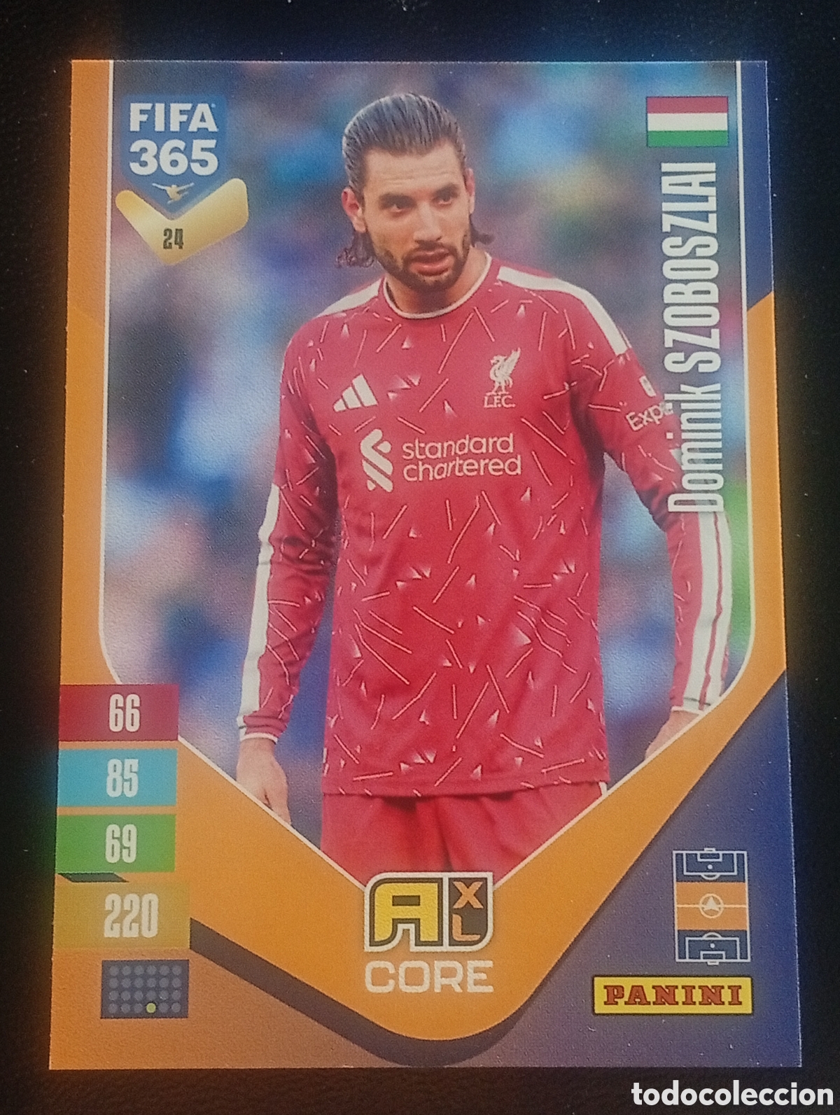 Cromos de f&uacute;tbol: 24 SZOBOSZLAI LIVERPOOL FIFA 365 ADRENALYN 2026 2027 26 27 CARDS PANINI TOPPS