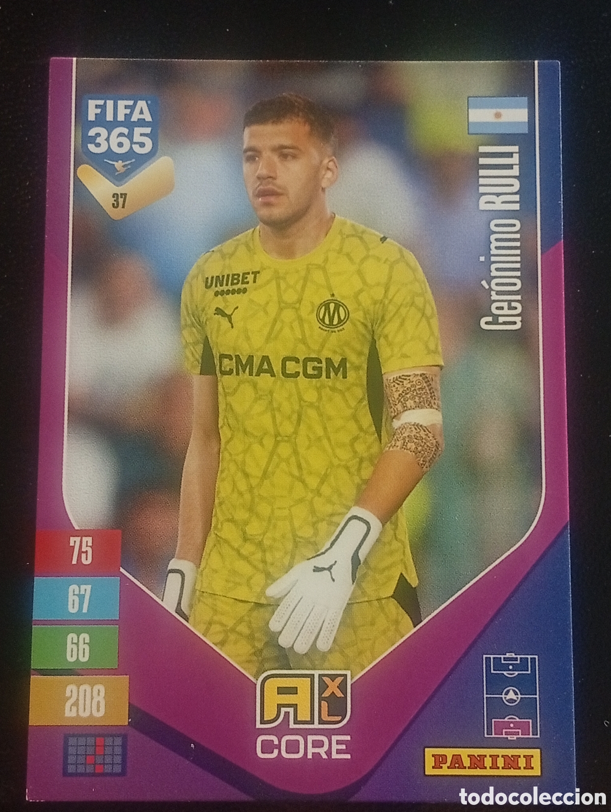 Cromos de f&uacute;tbol: 37 RULLI MARSELLA FIFA 365 ADRENALYN 2026 2027 26 27 CARDS PANINI TOPPS