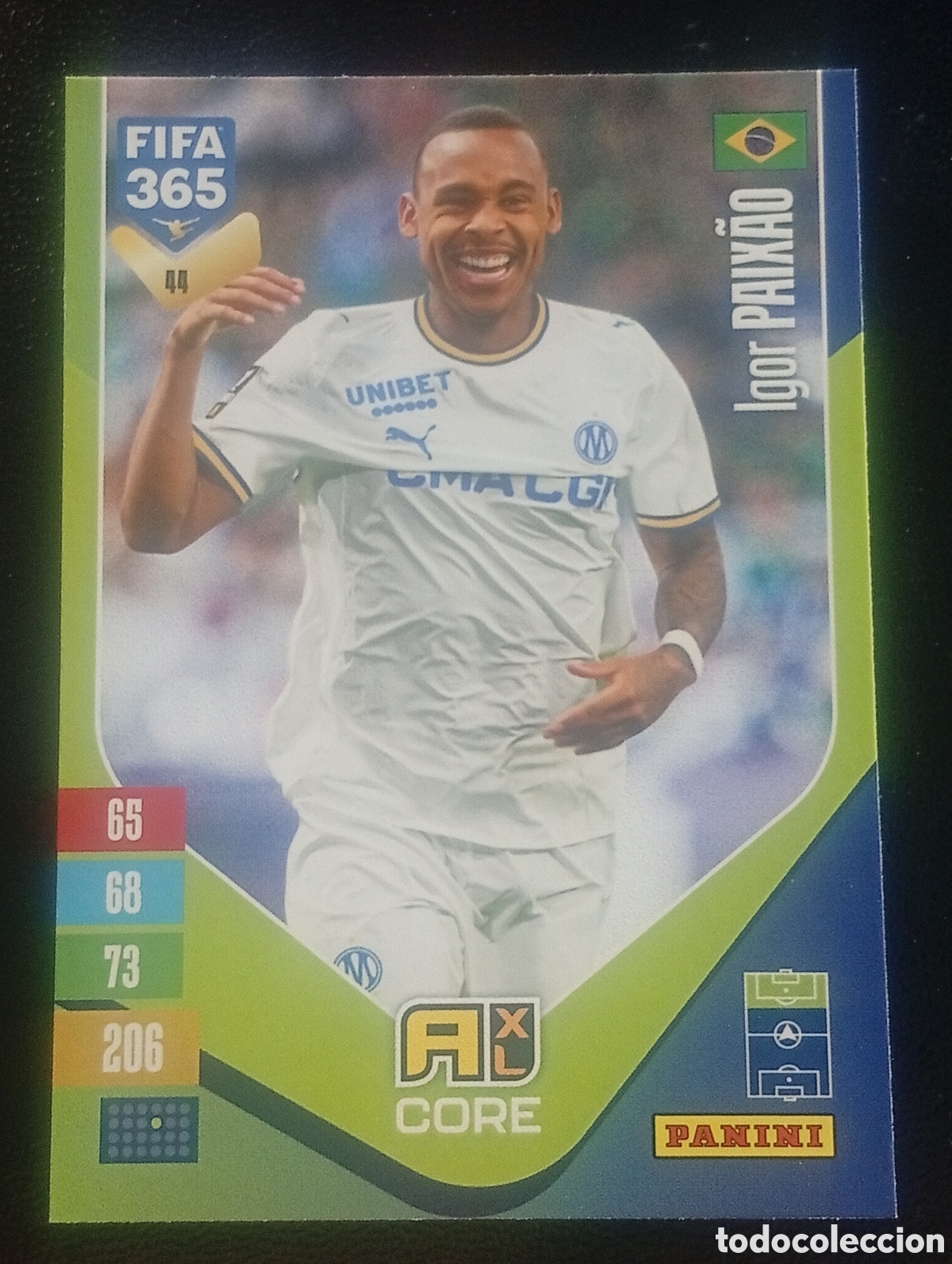 Cromos de f&uacute;tbol: 44 PAIXAO MARSELLA FIFA 365 ADRENALYN 2026 2027 26 27 CARDS PANINI TOPPS