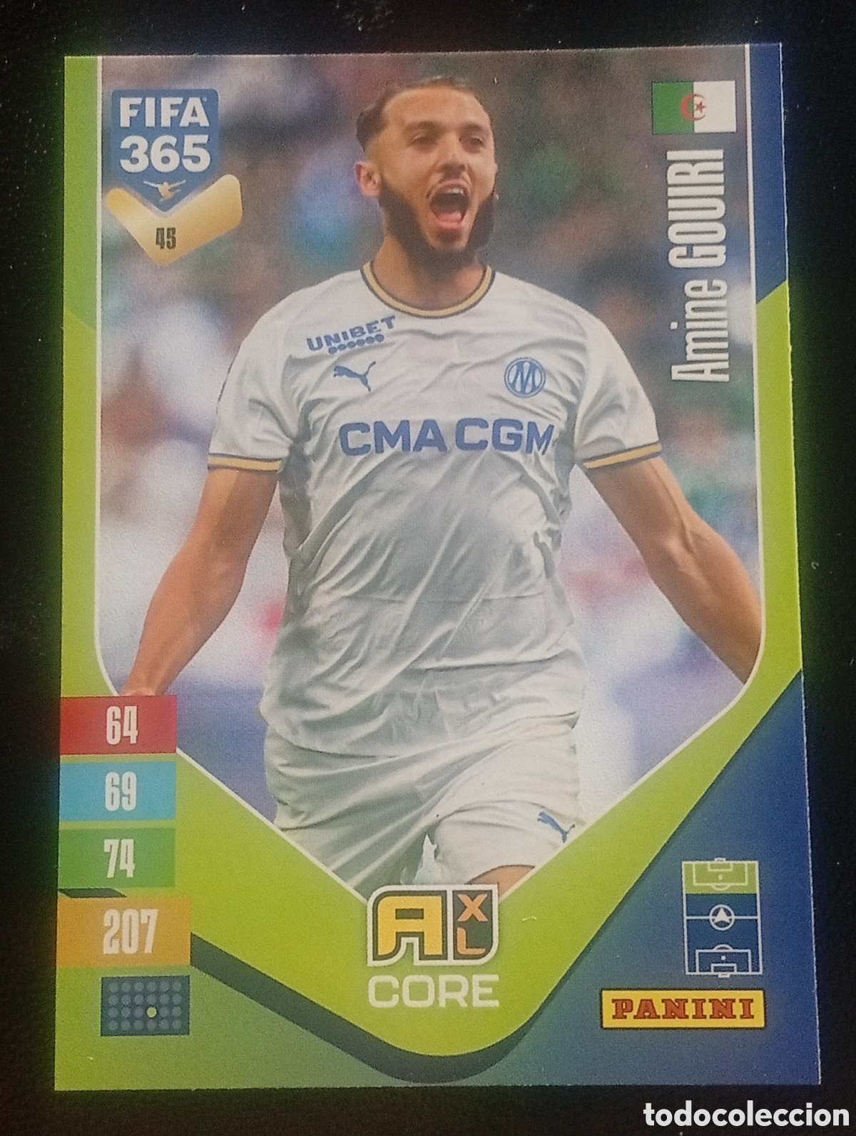 Cromos de f&uacute;tbol: 45 GOUIRI MARSELLA FIFA 365 ADRENALYN 2026 2027 26 27 CARDS PANINI TOPPS