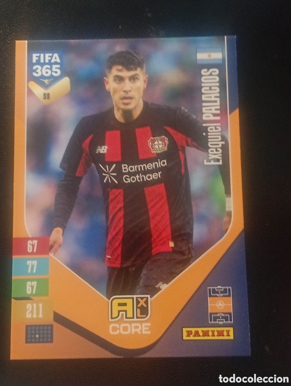 Cromos de f&uacute;tbol: 59 PALACIOS BAYER LEVERKUSEN FIFA 365 ADRENALYN 2026 2027 26 27 CARDS PANINI TOPPS