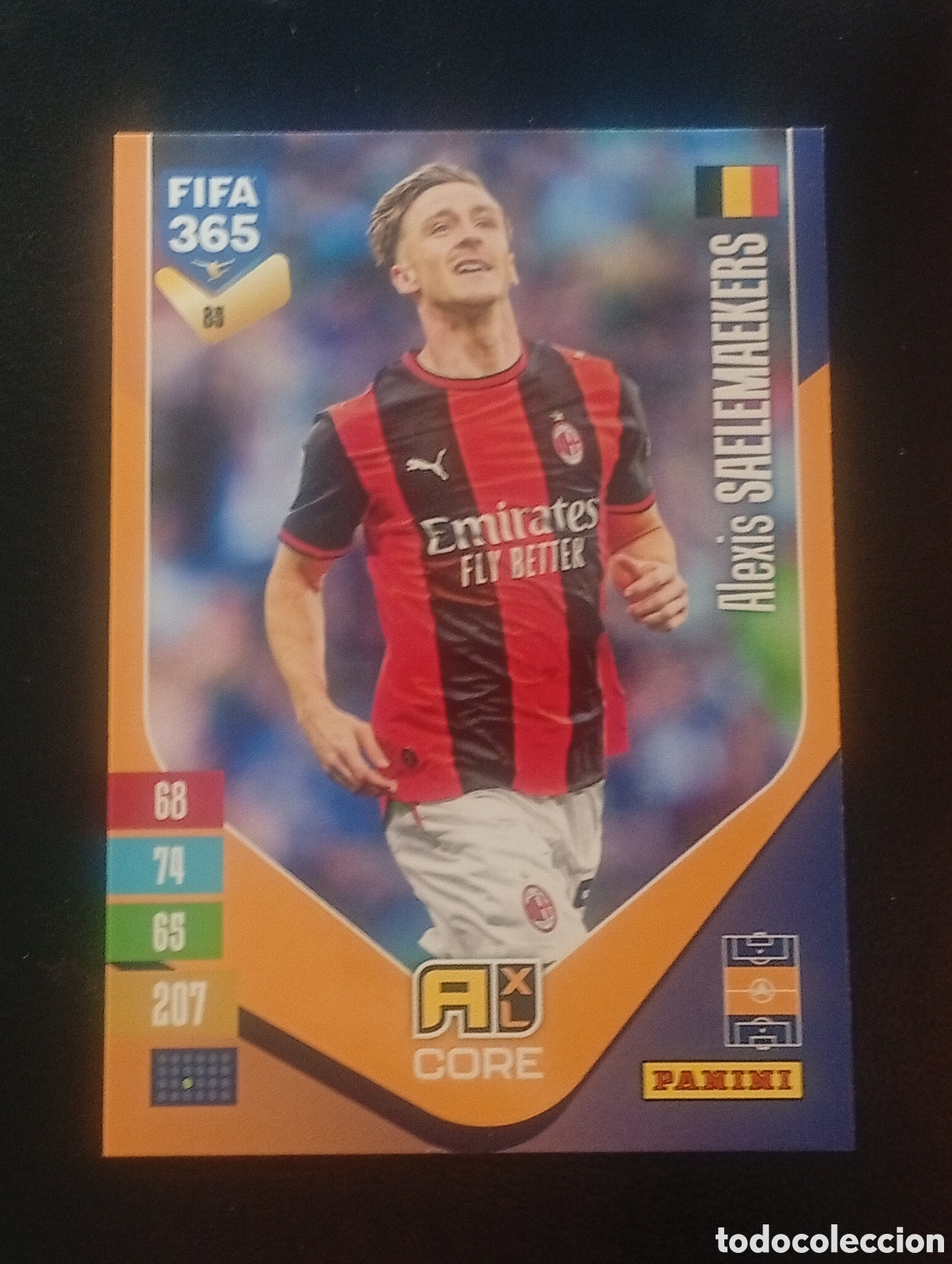 Cromos de f&uacute;tbol: 85 SAELEMAEKERS ACM MILAN FIFA 365 ADRENALYN 2026 2027 26 27 CARDS PANINI TOPPS