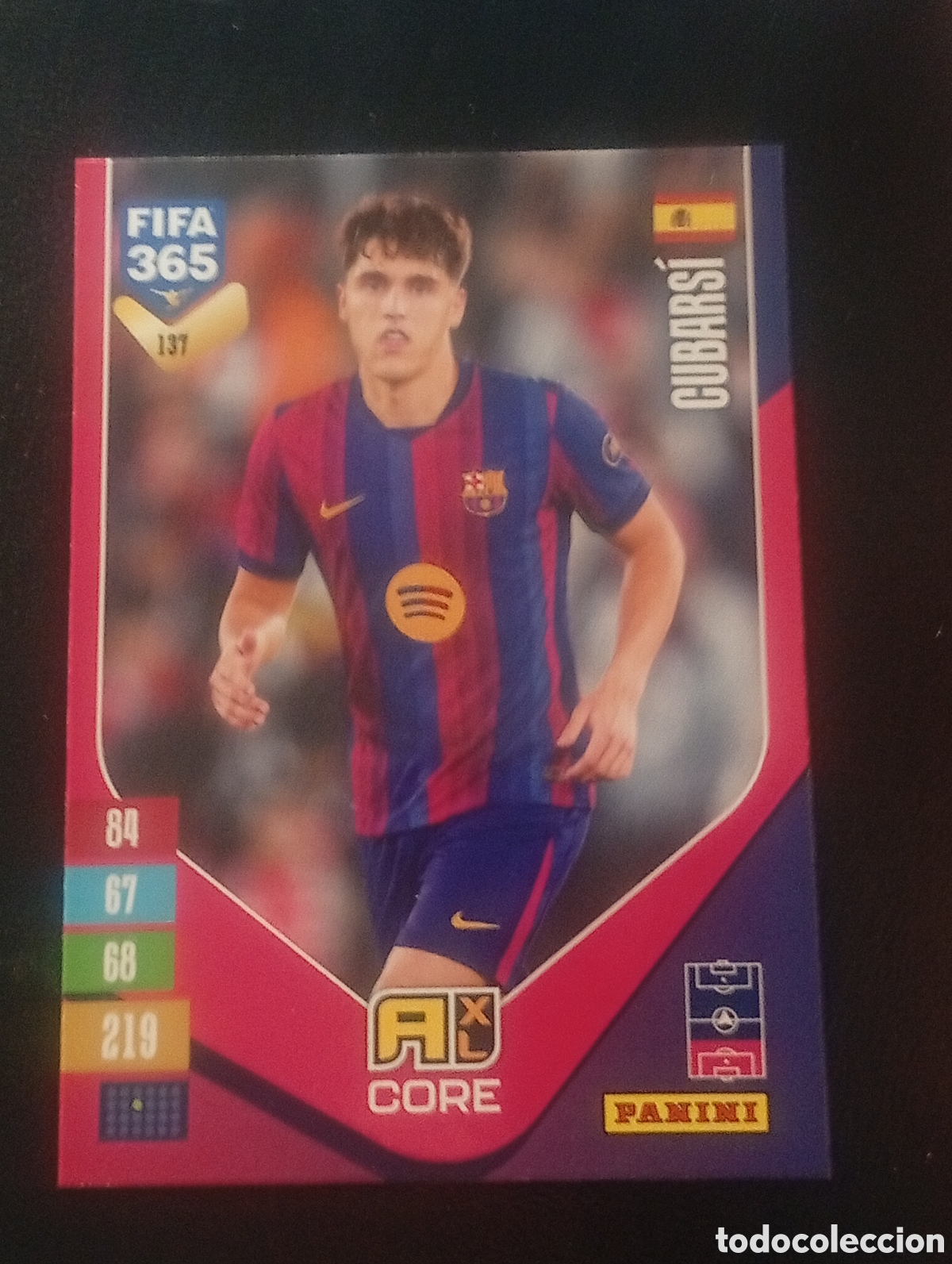 Cromos de f&uacute;tbol: 137 CUBARSI BARCELONA FIFA 365 ADRENALYN 2026 2027 26 27 CARDS PANINI TOPPS