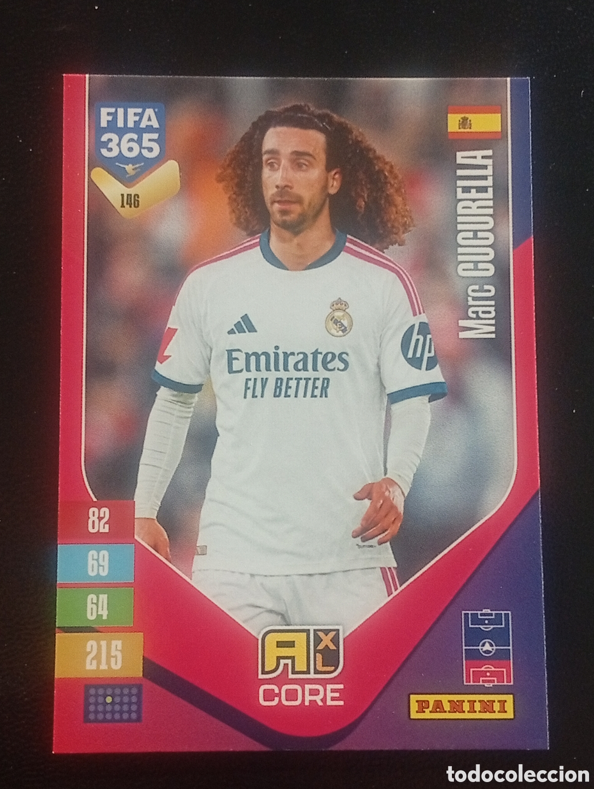 Cromos de f&uacute;tbol: 146 CUCURELLA REAL MADRID FIFA 365 ADRENALYN 2026 2027 26 27 CARDS PANINI TOPPS
