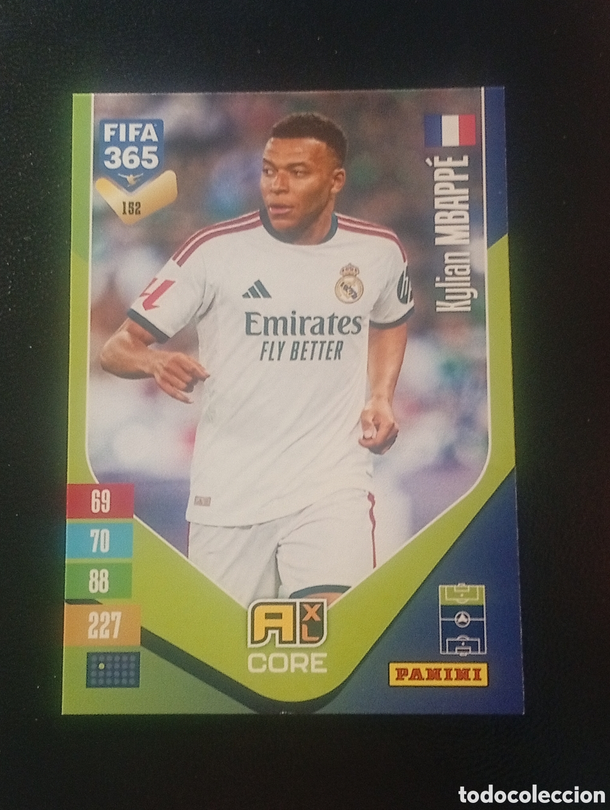 Cromos de f&uacute;tbol: 152 MBAPPE REAL MADRID PSG FRANCIA FRANCE FIFA 365 ADRENALYN 2026 2027 26 27 CARDS PANINI TOPPS