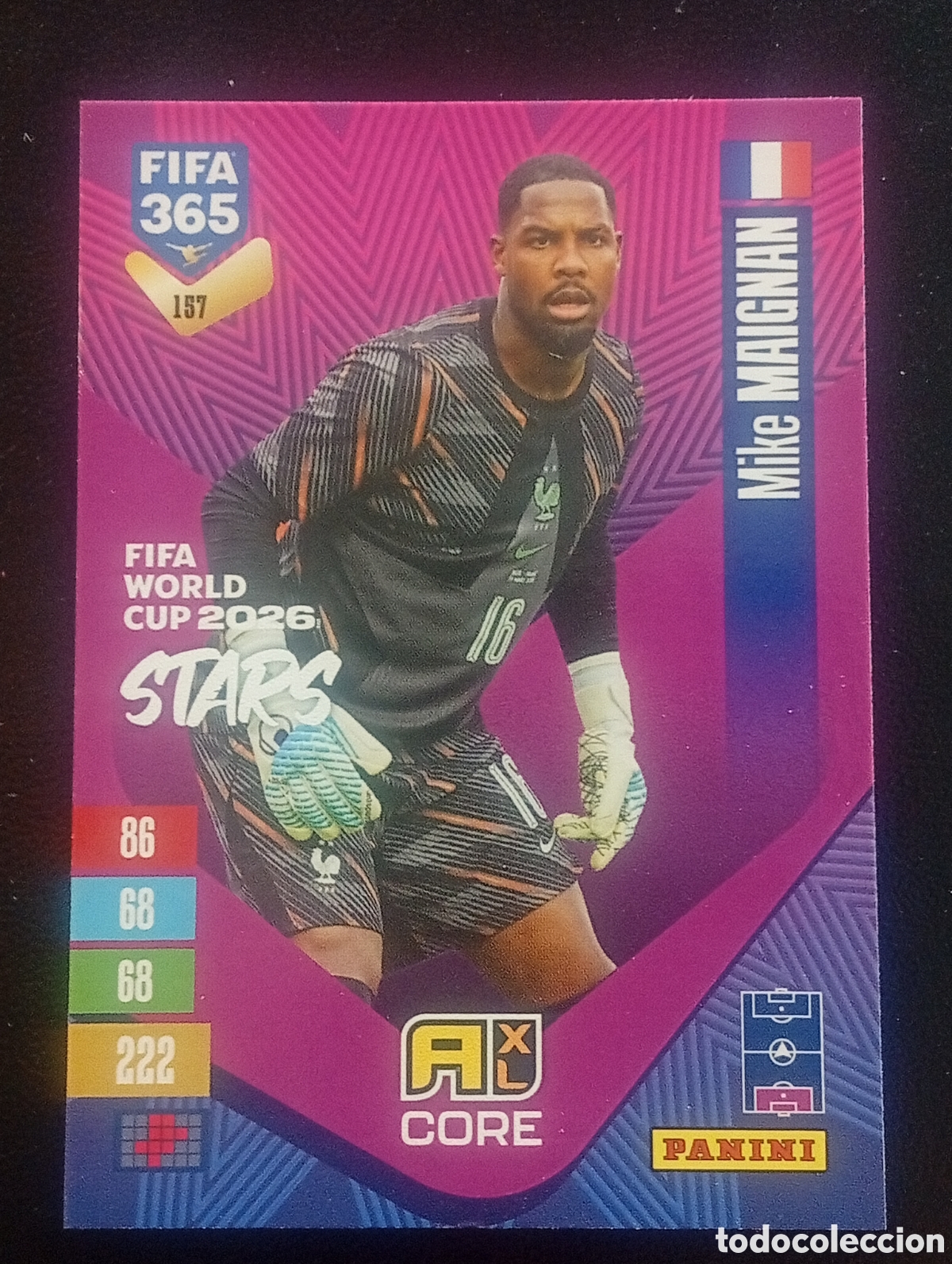Cromos de f&uacute;tbol: 157 world cup MAIGNAN FRANCIA FRANCE FIFA 365 ADRENALYN 2026 2027 26 27 CARDS PANINI TOPPS