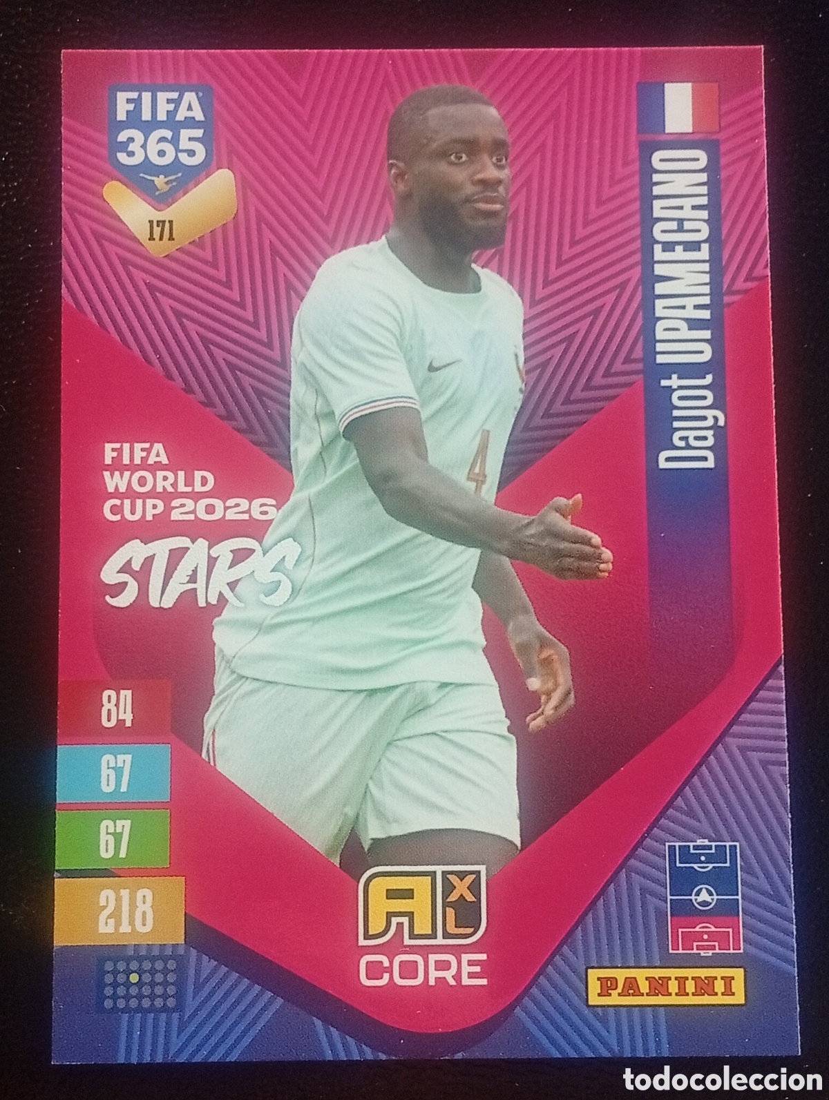 Cromos de f&uacute;tbol: 171 world cup UPAMECANO FIFA 365 ADRENALYN 2026 2027 26 27 CARDS PANINI TOPPS