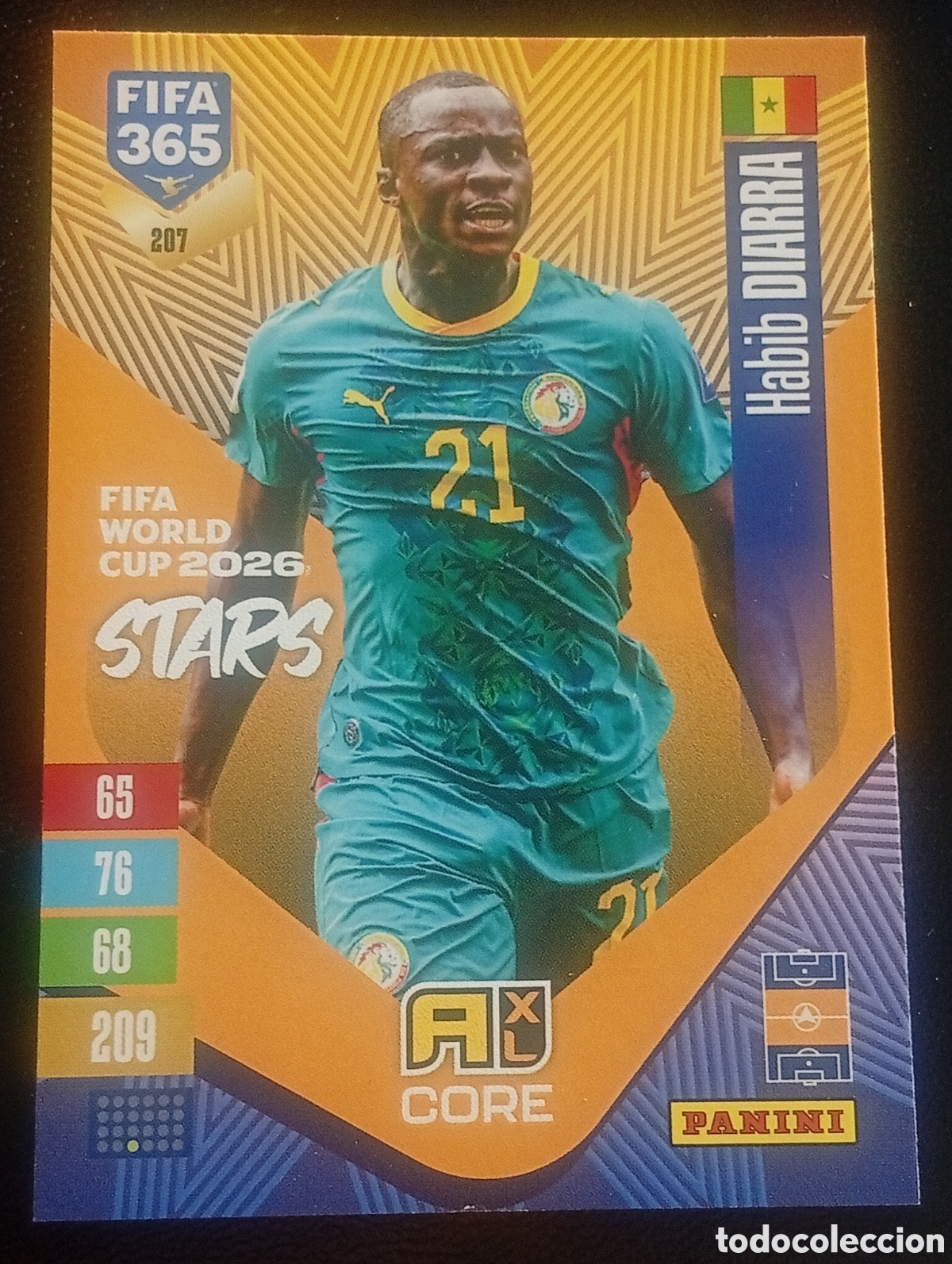Cromos de f&uacute;tbol: 207 world cup DIARRA FIFA 365 ADRENALYN 2026 2027 26 27 CARDS PANINI TOPPS