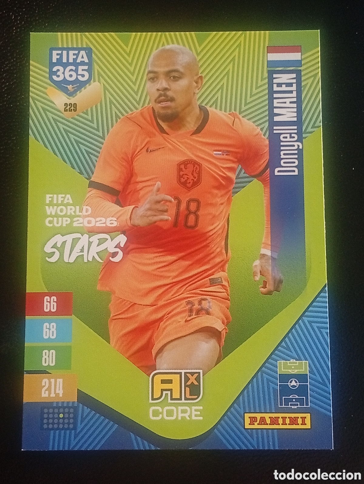 Cromos de f&uacute;tbol: 229 world cup MALEN HOLANDA FIFA 365 ADRENALYN 2026 2027 26 27 CARD PANINI TOPPS