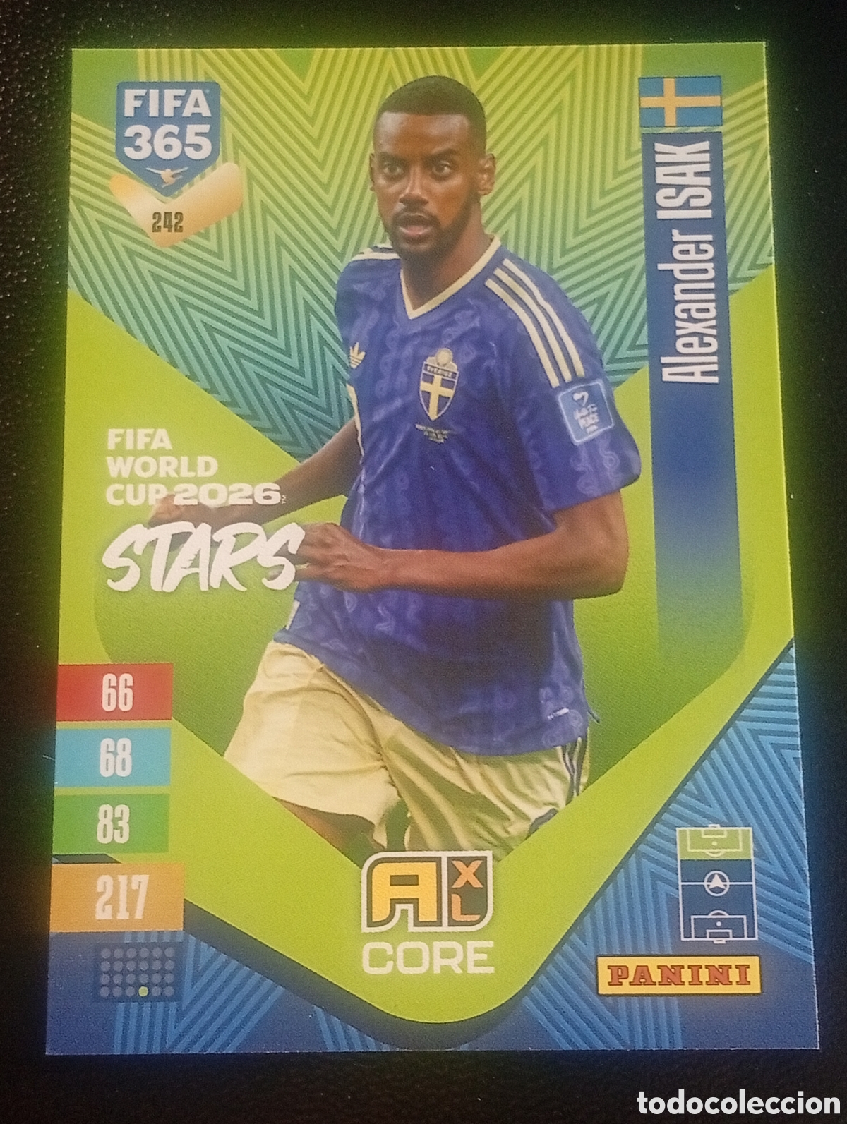 Cromos de f&uacute;tbol: 242 world cup ISAK FIFA 365 ADRENALYN 2026 2027 26 27 CARD PANINI TOPPS