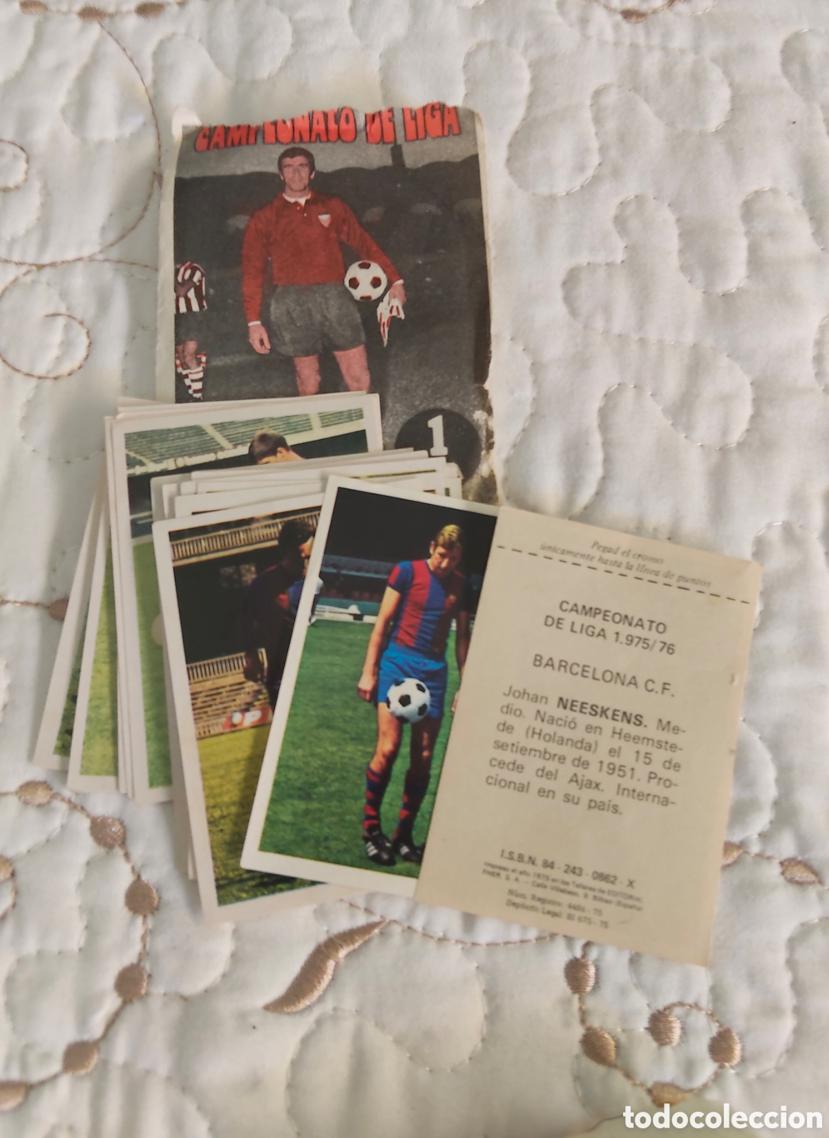 Cromos de Futebol: Gran Lote Colecci&oacute;n Cromos Fher 1975/76 - Liga Completa + Sobres (Estrellas: Neeskens, Santillana, S