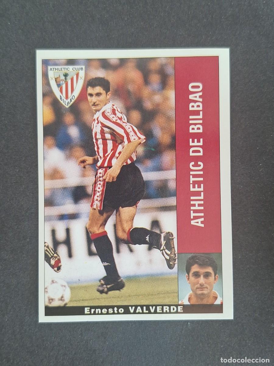 Cromos de f&uacute;tbol: L2 VALVERDE ATHLETIC CLUB DE BILBAO PANINI LIGA 1995 1996 95 96 NUNCA PEGADO SIN PEGAR
