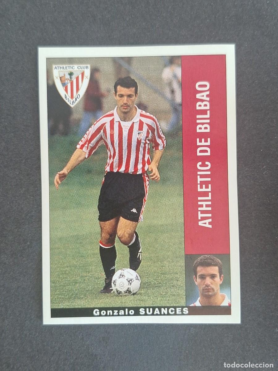Cromos de f&uacute;tbol: L2 SUANCES ATHLETIC CLUB DE BILBAO PANINI LIGA 1995 1996 95 96 NUNCA PEGADO SIN PEGAR
