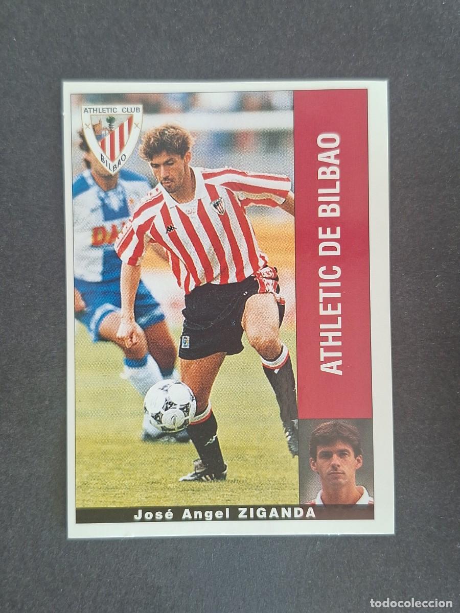 Cromos de f&uacute;tbol: L2 ZIGANDA ATHLETIC CLUB DE BILBAO PANINI LIGA 1995 1996 95 96 NUNCA PEGADO SIN PEGAR