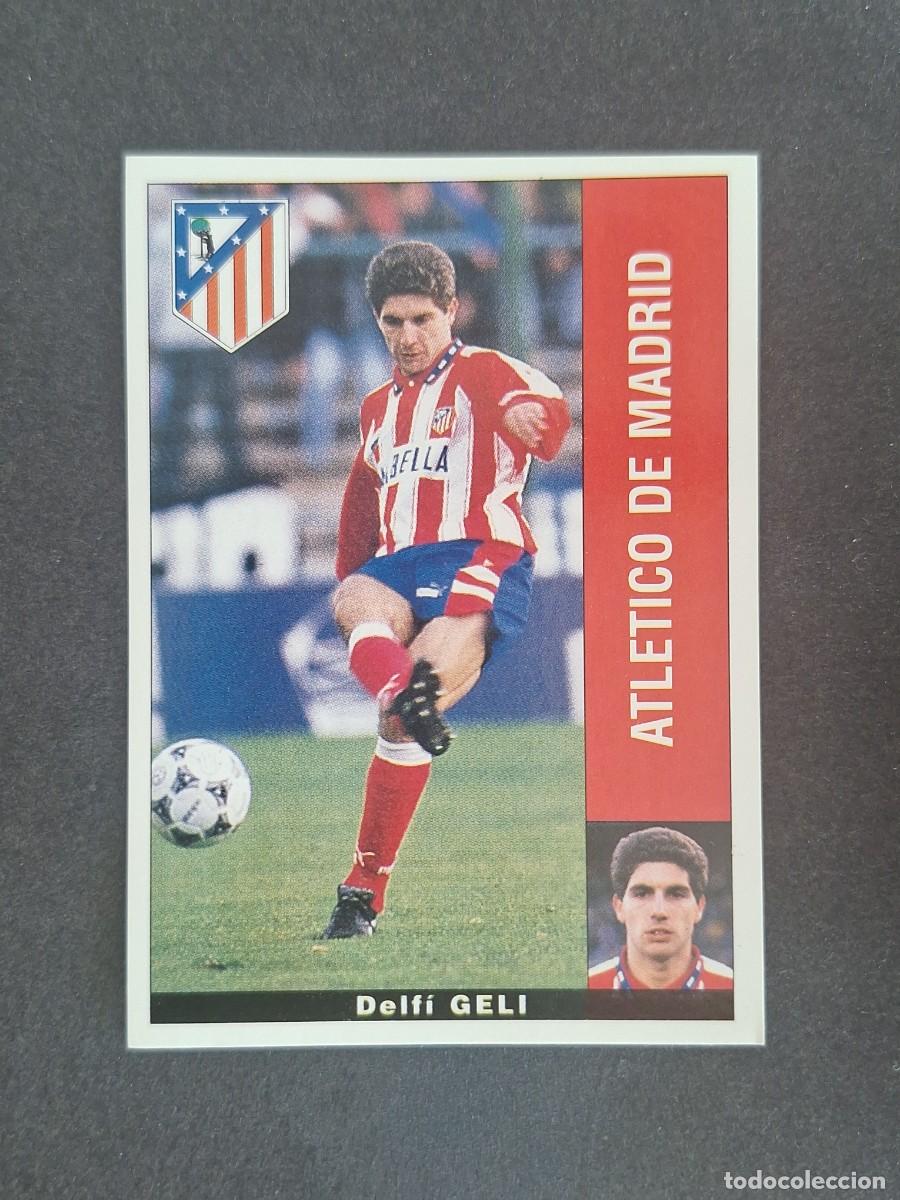 Cromos de f&uacute;tbol: L2 GELI ATLETICO DE MADRID PANINI LIGA 1995 1996 95 96 NUNCA PEGADO SIN PEGAR