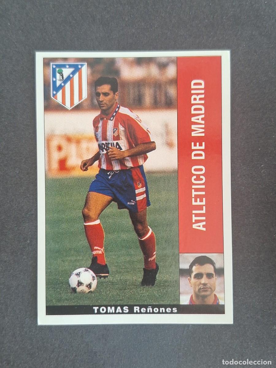 Cromos de f&uacute;tbol: L2 TOMAS ATLETICO DE MADRID PANINI LIGA 1995 1996 95 96 NUNCA PEGADO SIN PEGAR