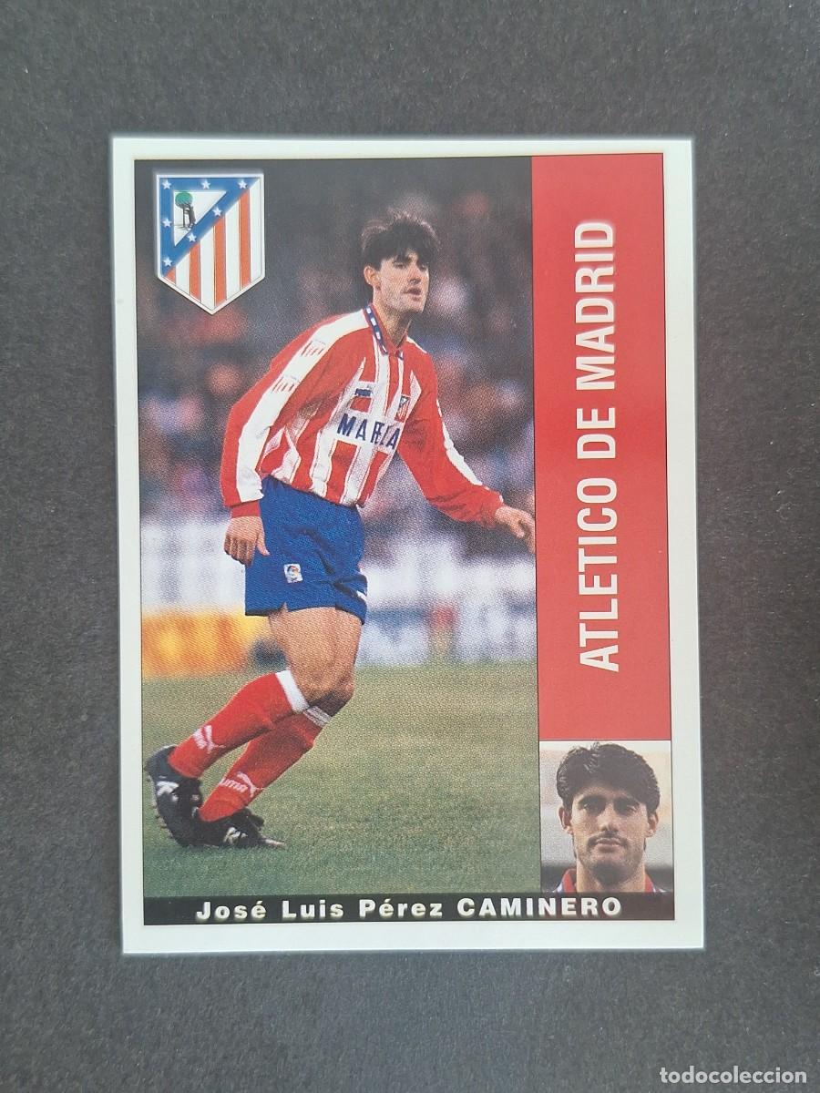 Football Stickers: L2 CAMINERO ATLETICO DE MADRID PANINI LIGA 1995 1996 95 96 NUNCA PEGADO SIN PEGAR