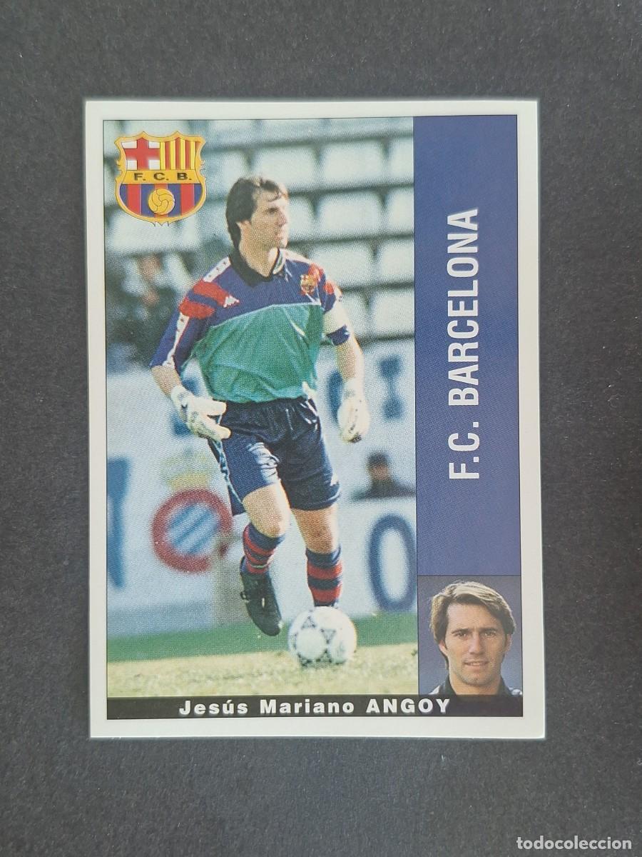 Cromos de f&uacute;tbol: L2 ANGOY F. C. BARCELONA PANINI LIGA 1995 1996 95 96 NUNCA PEGADO SIN PEGAR