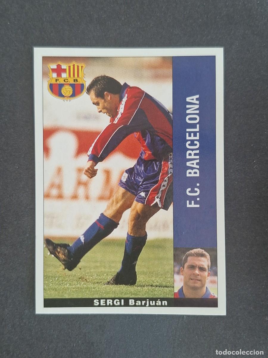 Cromos de f&uacute;tbol: L2 SERGI F. C. BARCELONA PANINI LIGA 1995 1996 95 96 NUNCA PEGADO SIN PEGAR