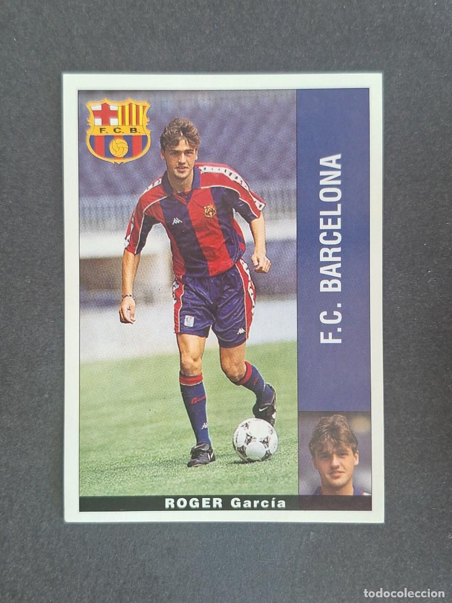 Cromos de f&uacute;tbol: L2 ROGER F. C. BARCELONA PANINI LIGA 1995 1996 95 96 NUNCA PEGADO SIN PEGAR