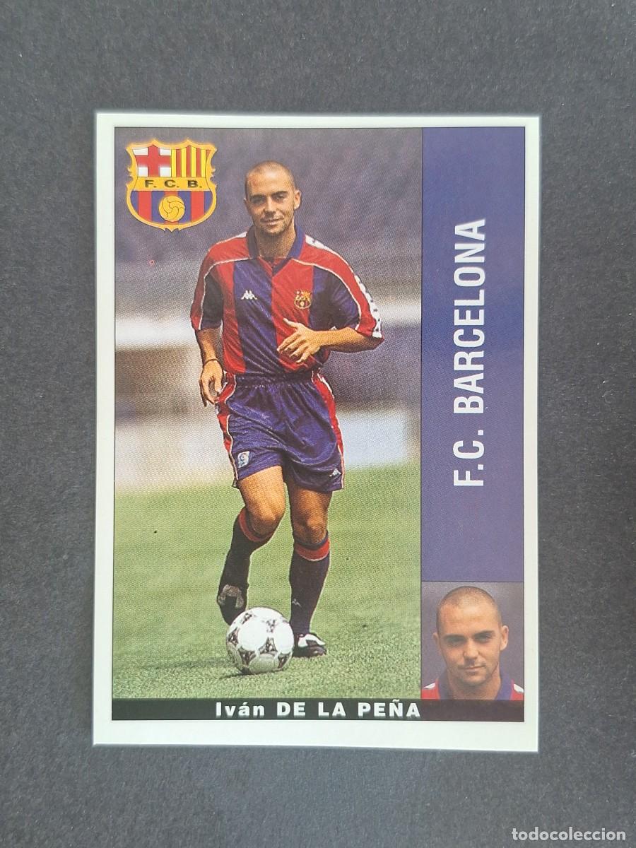 Cromos de f&uacute;tbol: L2 DE LA PE&Ntilde;A F. C. BARCELONA PANINI LIGA 1995 1996 95 96 NUNCA PEGADO SIN PEGAR