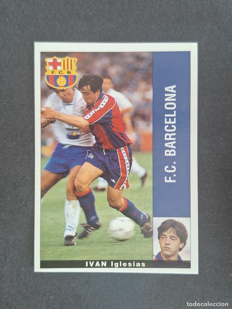 Cromos de f&uacute;tbol: L2 IVAN F. C. BARCELONA PANINI LIGA 1995 1996 95 96 NUNCA PEGADO SIN PEGAR