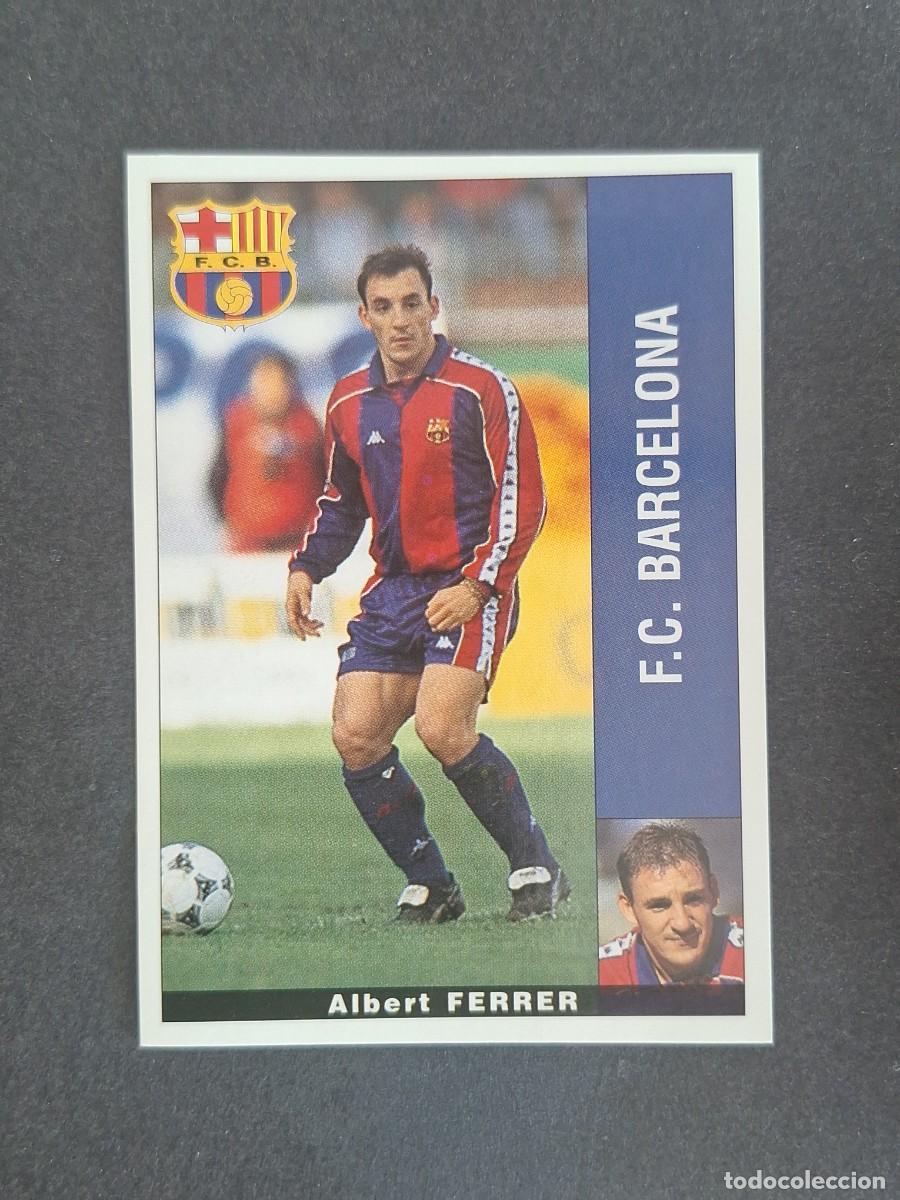 Cromos de f&uacute;tbol: L2 FERRER F. C. BARCELONA PANINI LIGA 1995 1996 95 96 NUNCA PEGADO SIN PEGAR